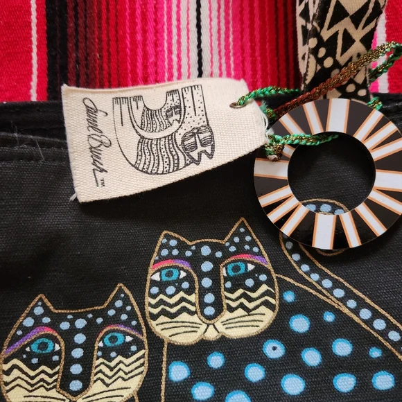Laurel Burch Canvas Tote - Picture 3 of 14